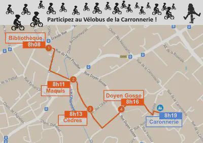 Flyer velobus